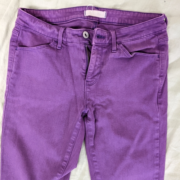 Uniqlo UJ Purple Jeans Size (26) - Picture 3 of 7